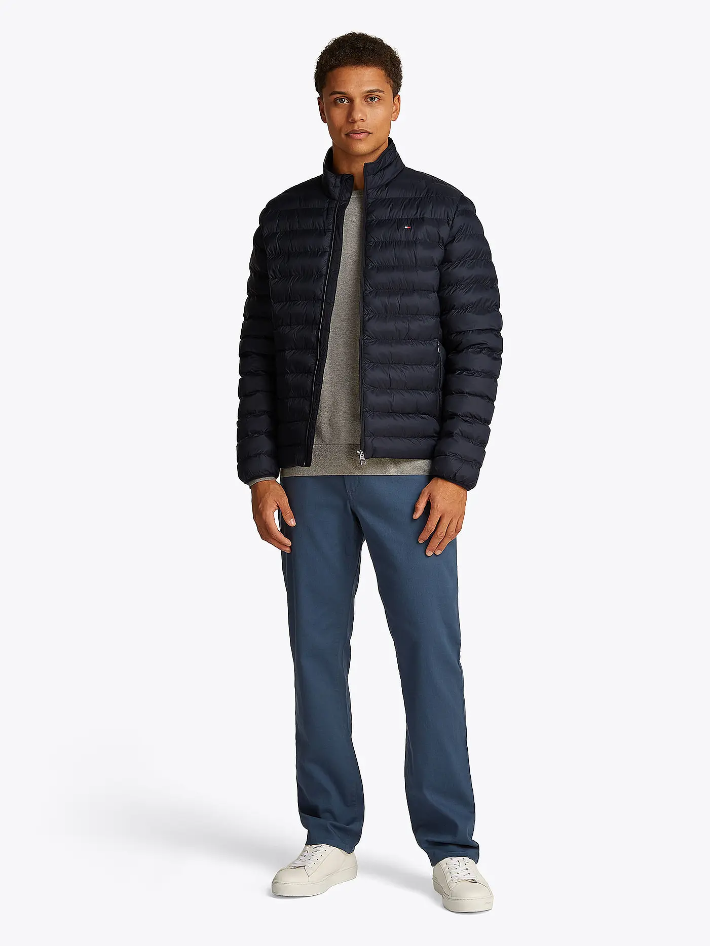 TOMMY HILFIGER | Leichtsteppjacke | blau